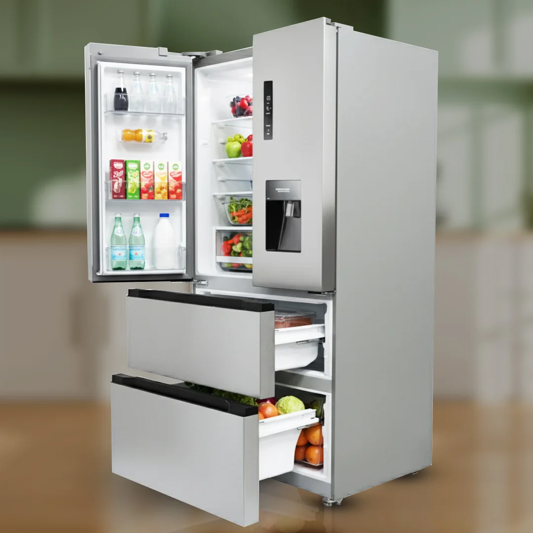 Gplus 528L | Frost Free French Door Refrigerator | Water Dispenser